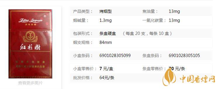紅杉樹精品香煙多少錢？紅杉樹精品香煙價格一覽