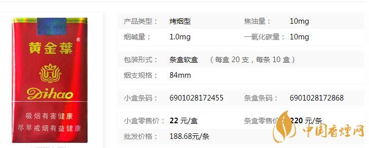 黃金葉一代天驕多少錢(qián)一盒？黃金葉一代天驕價(jià)格一覽
