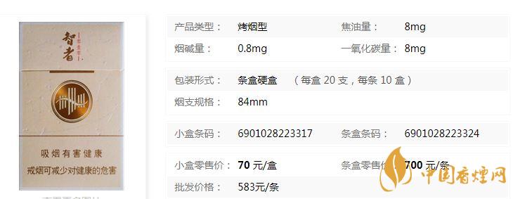 黃山智者多少錢一包價(jià)格？黃山智者香煙價(jià)格一覽